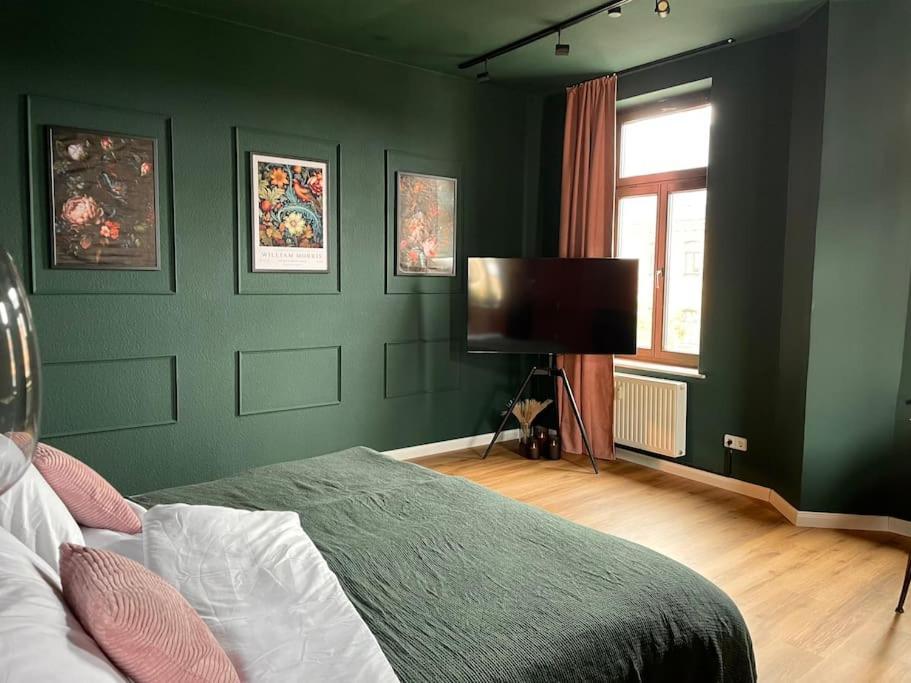 Schicke & Zentrale Altbauwohnung Lipsk Zewnętrze zdjęcie